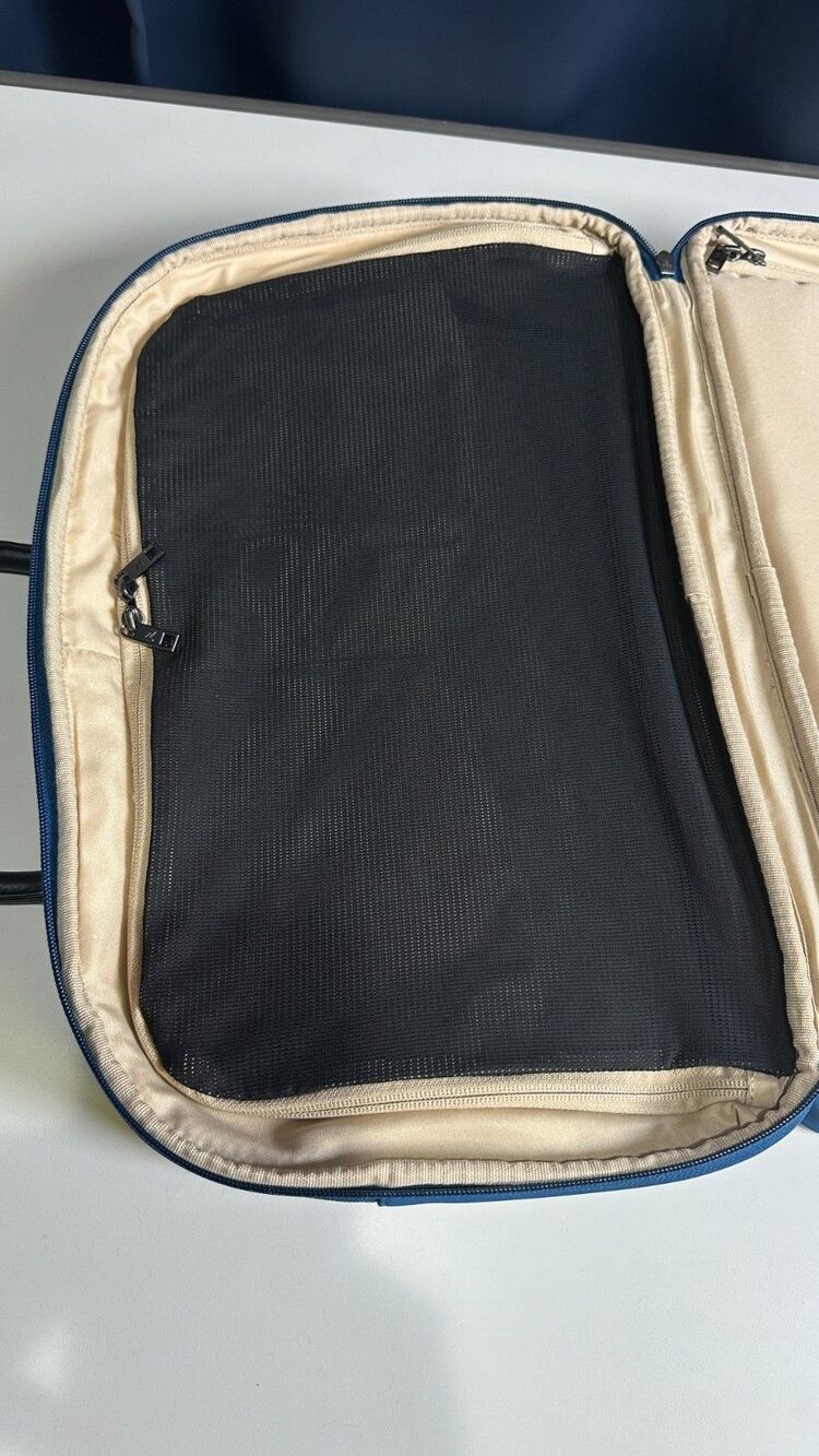Nomad Lane Bento Bag Blue Nylon 24L Underseat Personal Item Travel Duffel Bag - Picture 9 of 16